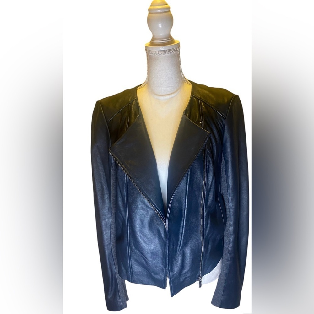 Lou & Grey Genuine Leather Jacket - Picture 3 of 10
